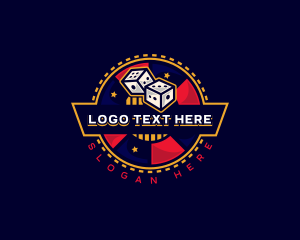 Gamble - Casino Dice Gambling logo design