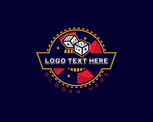 Casino Dice Gambling Logo