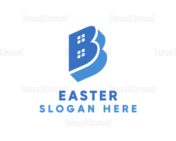 Blue B House Logo