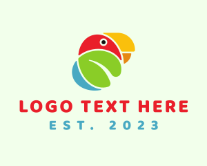 Zoo - Pet Parrot Bird logo design