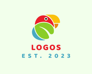 Nature Reserve - Pet Parrot Bird logo design