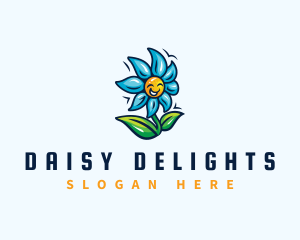 Daisy - Smile Flower Daycare logo design
