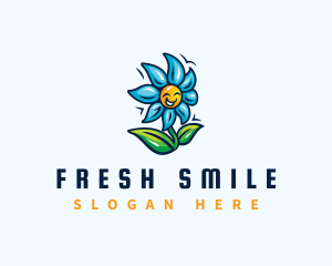 Smile Flower Daycare logo design