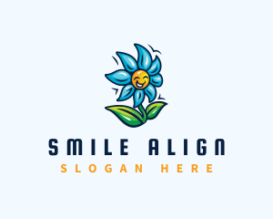 Smile Flower Daycare logo design