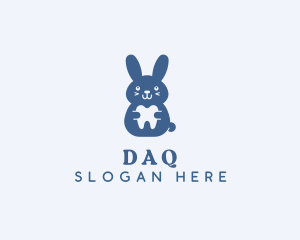 Bunny Dental Tooth Logo