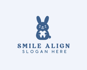 Orthodontics - Bunny Dental Tooth logo design