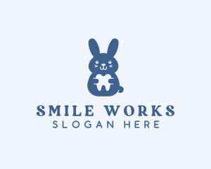 Dental - Bunny Dental Tooth logo design