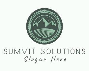 Hill - Starry Mountain Hill logo design