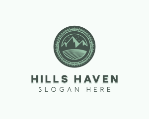 Starry Mountain Hill logo design