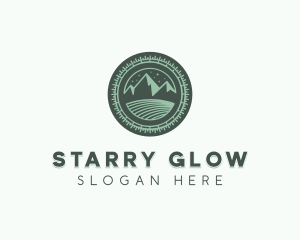 Starry Mountain Hill logo design