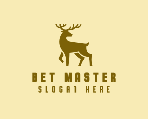 Wild Antler Deer Logo