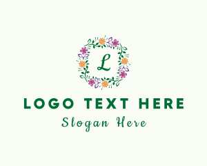Elegant - Nature Spring Flower logo design