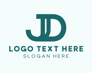 Letter Dt - Modern Business Company logo design