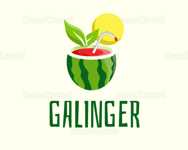 Summer Watermelon Juice Logo
