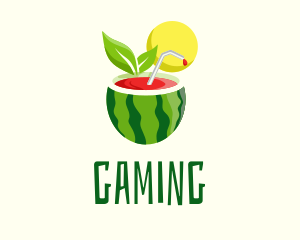 Summer Watermelon Juice  Logo