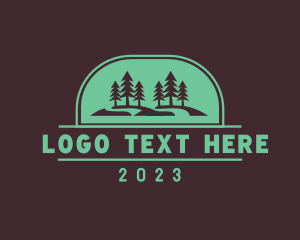 Trek - Adventure Hills Forest logo design