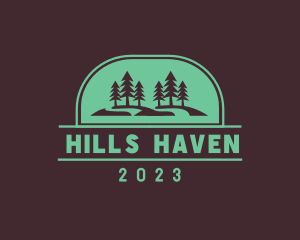 Adventure Hills Forest logo design