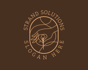 Strand - Handmade String Sew logo design