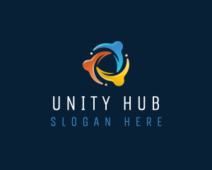 Unity  Community People logo design