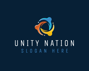 Unity  Community People logo design