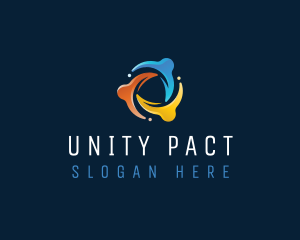 Unity  Community People logo design