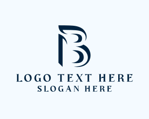 Couture - Stylist Boutique Letter B logo design
