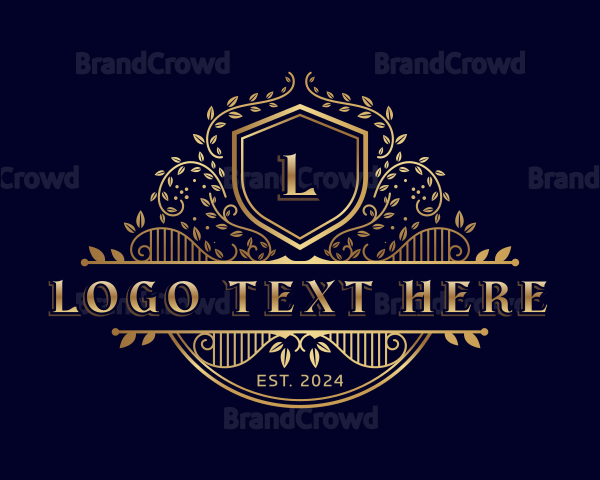 Floral Luxury Garden Logo