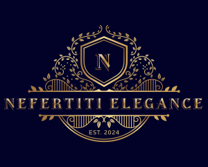 Floral Luxury Garden logo design