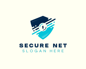 Vpn - Cybersecurity Tech Shield logo design