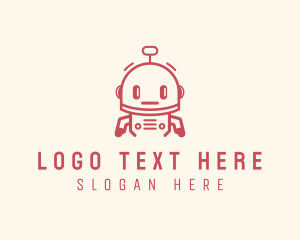 Kids - Robot Tech App logo design