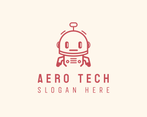 Robot Tech App  logo design