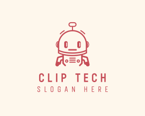 Robot Tech App  logo design