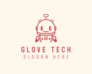 Robot Tech App  logo design