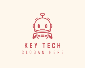 Robot Tech App  logo design