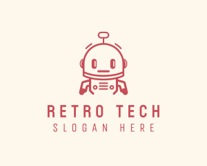 Robot Tech App  logo design