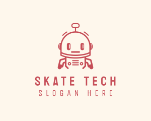 Robot Tech App  logo design