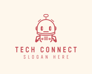 Robot Tech App  logo design
