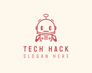 Robot Tech App  logo design