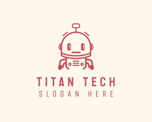 Robot Tech App  logo design