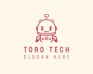 Robot Tech App  logo design