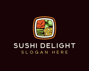 Japanese Sushi Restaurant logo design