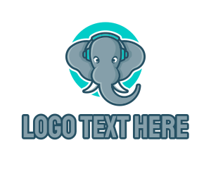 Leader - Elephant Gamer Esport logo design