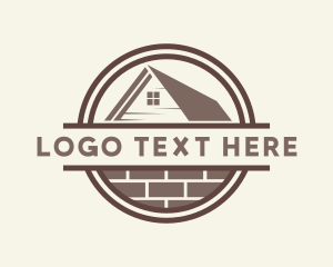 Roofing - Residential Roofing Renovation logo design