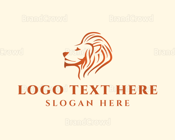 Premium Lion Head Logo
