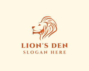 Premium Lion Head logo design