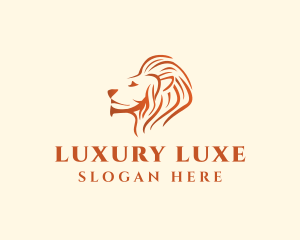 Premium Lion Head logo design