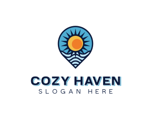 Accommodation - Vacation Resort Travel logo design