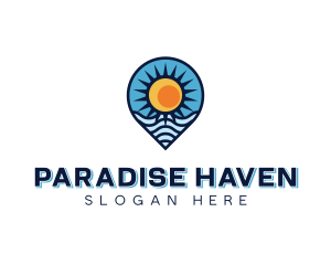 Resort - Vacation Resort Travel logo design