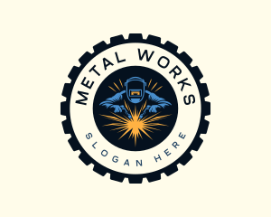 Metal - Metal Fabrication Welder logo design