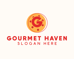 Fast Food Pizza Snack logo design